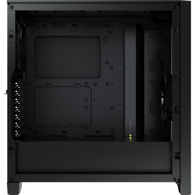 Case Corsair 4000D Airflow Mid Tower, Tempered Glass, Black 