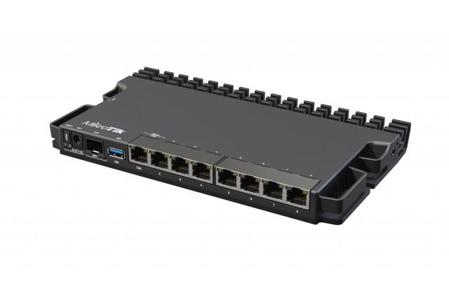 Рутер MikroTik RB5009UG+S+IN, CPU 1.4GHz, 1GB, 7x10/100/1000, 1xSFP, USB 3.0 