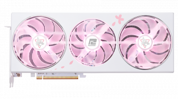 Graphic card PowerColor RX 7800 XT Hellhound Sakura