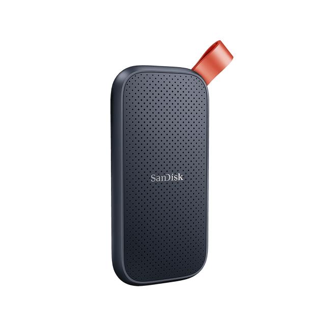 Външен SSD SanDisk Portable, 480GB, USB 3.2 Gen2 Type-C, Черен 