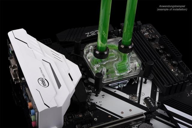 Воден блок за процесор Alphacool Eisblock XPX CPU, polished clear version 