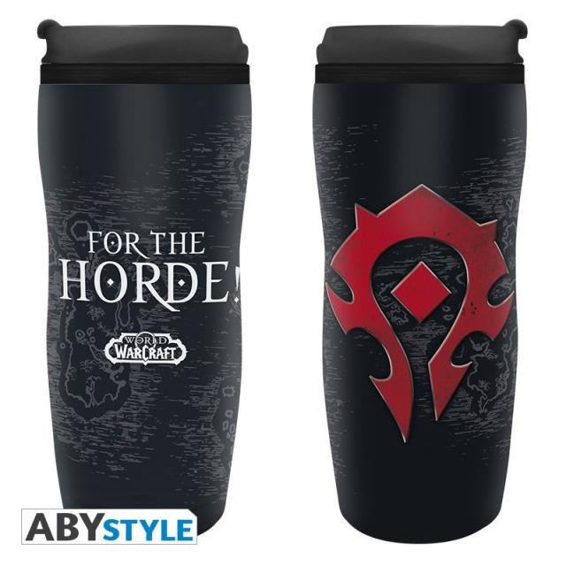 ABYSTYLE WORLD OF WARCRAFT Travel Mug Horde 