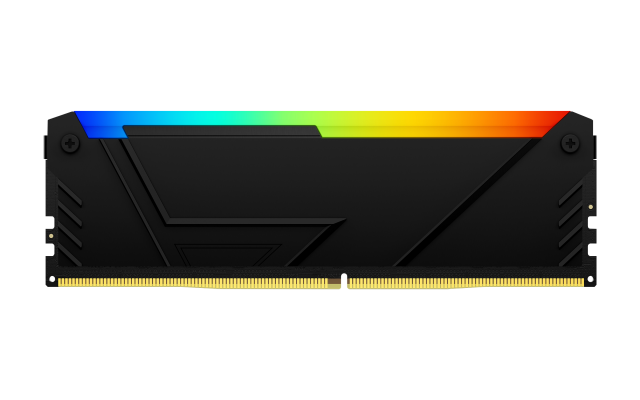 Memory Kingston FURY Beast Black RGB 16GB(2x8GB) DDR4 2666MHz KF426C16BBK2/16 