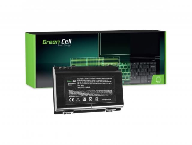 Laptop Battery for Fujitsu LifeBook E8410 E8420 E780 N7010 AH550 NH570 11,1V 4400mAh GREEN CELL 