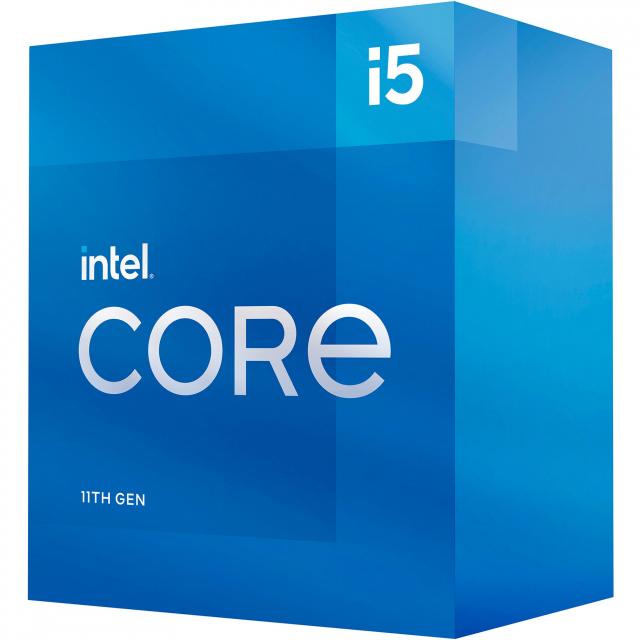 CPU Intel Rocket Lake Core i5-11600, 6 cores, 2.80 GHz, 12 MB Cache, LGA1200, 65W, BOX 