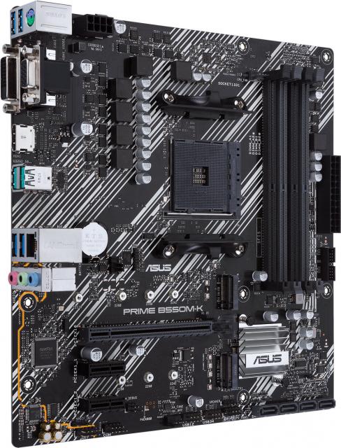 Дънна платка ASUS Prime B550M-K, socket AM4 