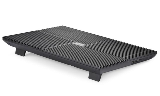 Охладител за лаптоп DeepCool Multi Core X8, 17", 100 mm, Черен 