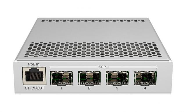 Switch Mikrotik CRS305-1G-4S+IN, 1xGigabit LAN, 4xSFP+ cages 