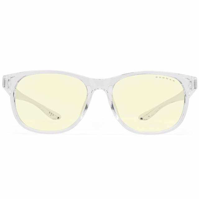 Blue light glasses for kids Gunnar Rush Kids Large, Amber Natural, Crystal 