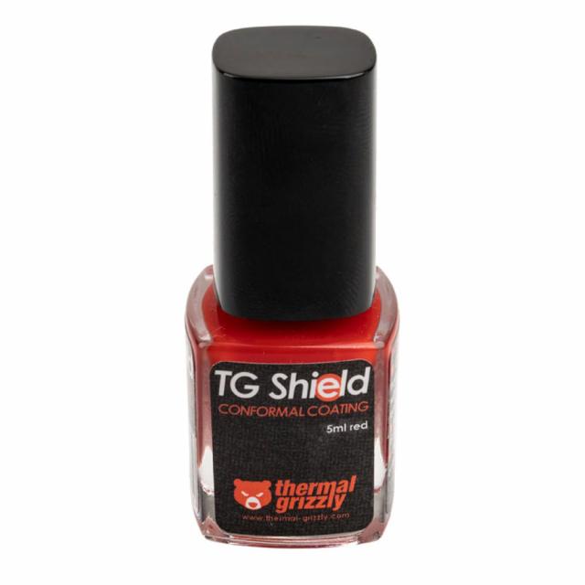 Защитен лак Thermal Grizzly Shield, 5ml, Червен 