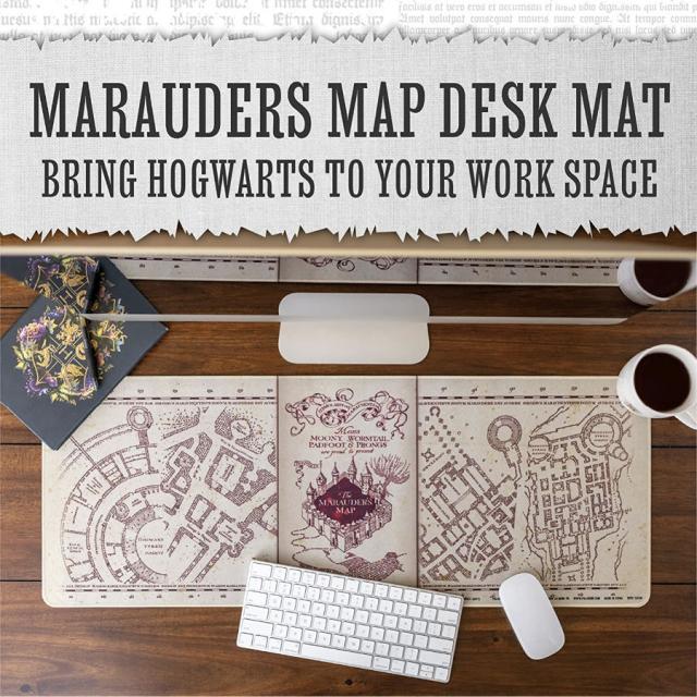 Пад за мишка Paladone Harry Potter - Marauders Map Desk Mat 