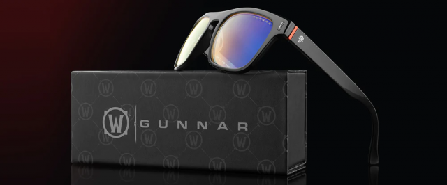 Комплект GUNNAR x World of Warcraft Horde Edition Onyx - Amber - Очила + калъф 