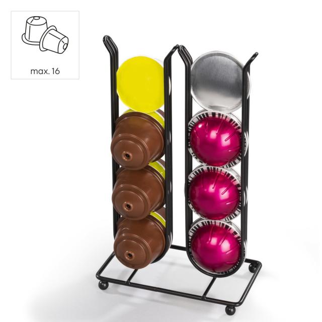 Xavax Coffee Capsule Stand for Dolce Gusto, Nespresso Vertuo, 16 Capsules, 111266 