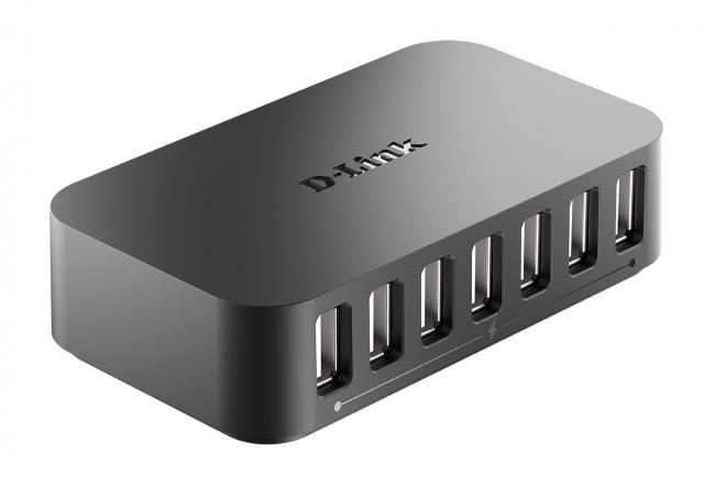 USB хъб, 7-порта, D-LINK-DUB-H7-E 