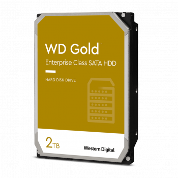 HDD WD Gold, 2TB, 7200rpm, 128MB, SATA 3
