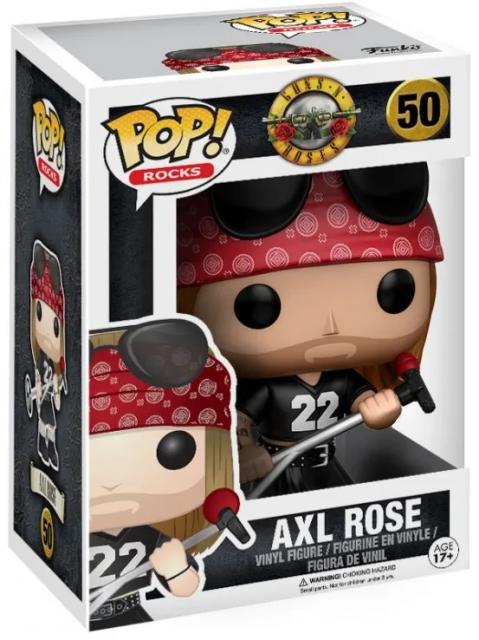 Funko POP! ROCKS: GUNS N' ROSES - Axl Rose #50 