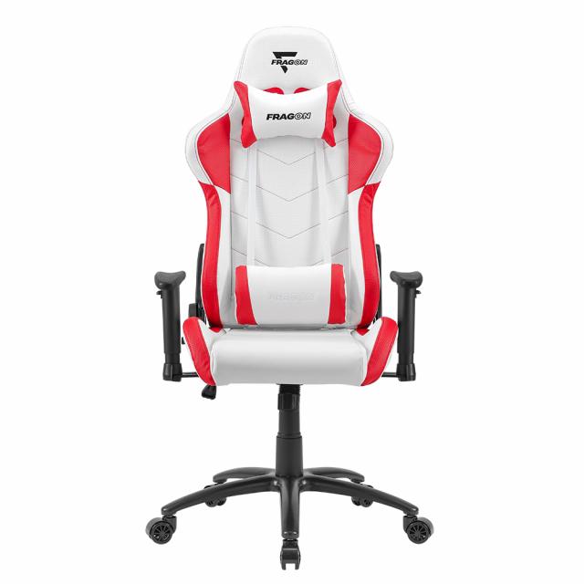 Gaming Chair FragON 2X White/Red 