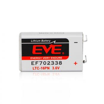 Lithium thionylchlorid battery LTC-16PN   industrial 3,6V  1600mAh EVE BATTERY