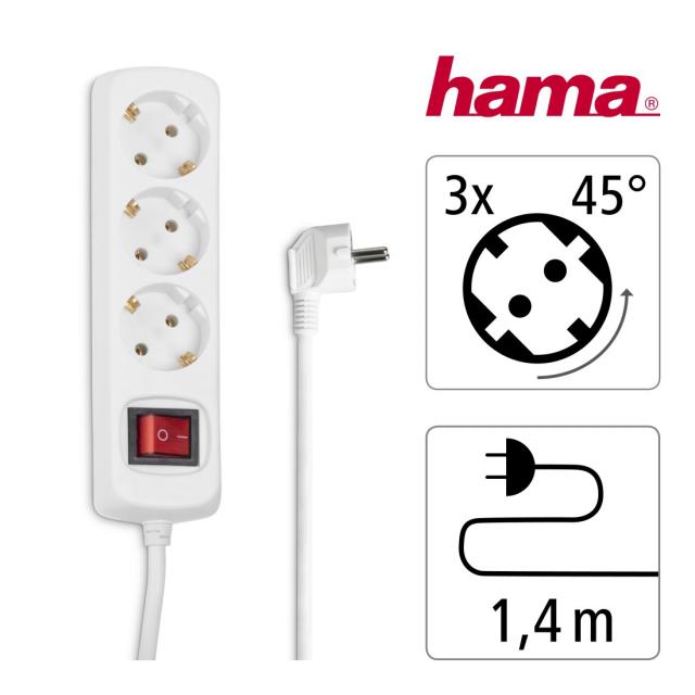 Distribution Panel HAMA, 3-Way, 30382   