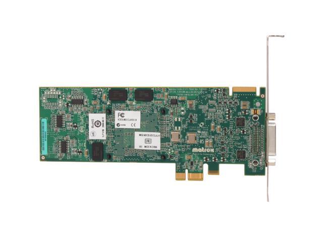 Graphic card Matrox M9120-E512LAU1F 512MB GDDR2 PCI Express x1 Low Profile, Workstation  