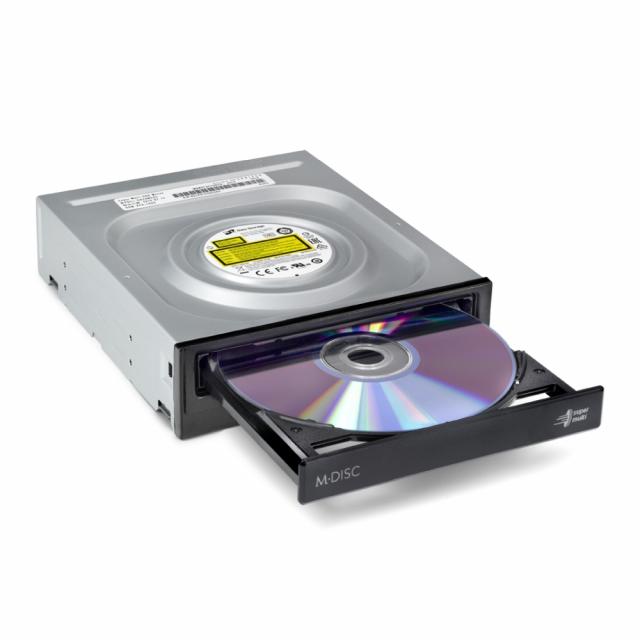 Записващо устройство LG GH24NSD5, DVD-RW, за вграждане в компютър, SATA, черен 