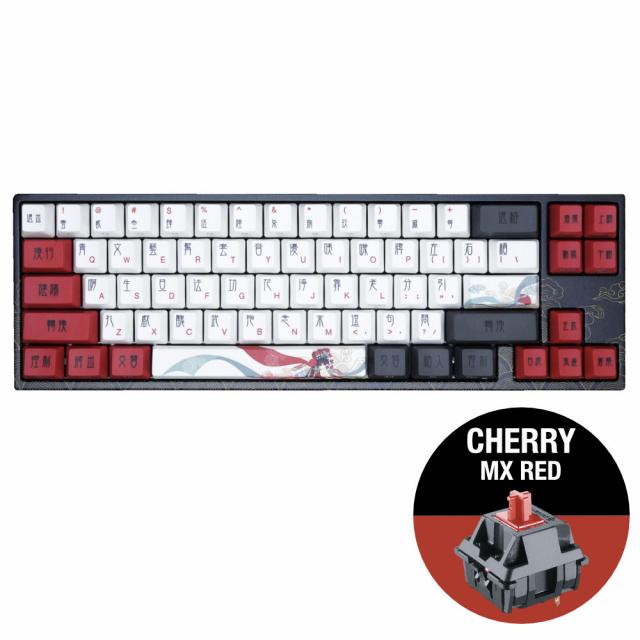 Mechanical Keyboard Ducky x Varmilo Miya Beijing Opera 65%, Cherry MX Red 