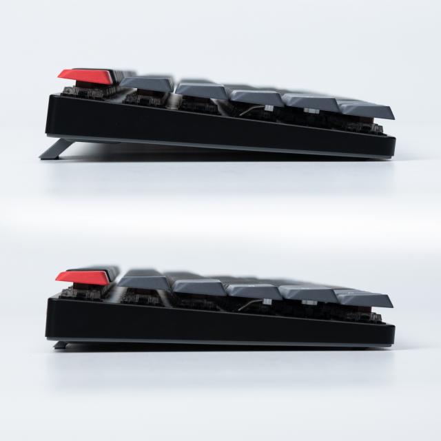 Mechanical Keyboard Keychron K1 Pro QMK/VIA TKL Gateron Low Profile Red Switch, RGB Backlight, ABS 