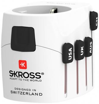 Skross 1.103180 Travel adapter Pro World