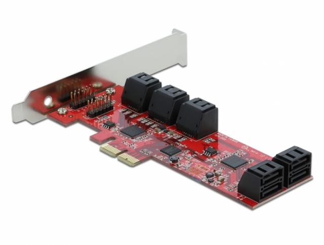 Controller Delock SATA PCI Express Card - 10 ports 