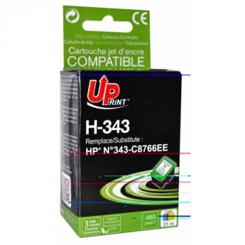 UPRINT ink cartridge C8766 HP, Color