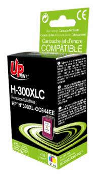 Ink cartridge UPRINT CC644EE HP 300XL, Colours