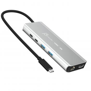 Докинг станция j5create JCD403, USB4, Multi-port хъб, Gigabit Ethernet