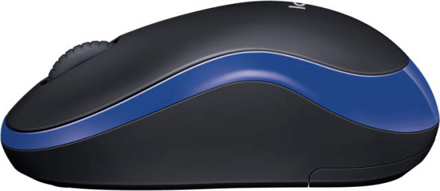 Wireless optical mouse LOGITECH M185, Blue, USB 