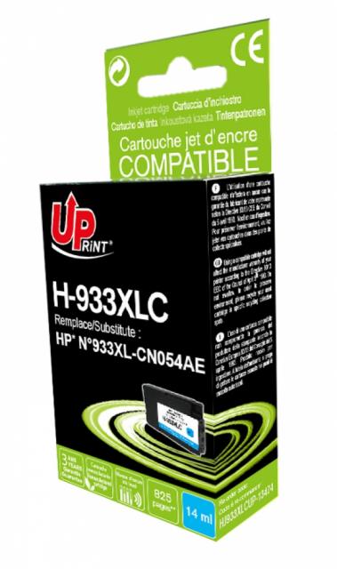 Ink cartridge UPRINT CN054A HP, Cyan 