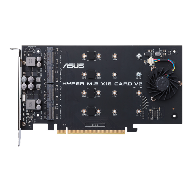 ASUS Hyper M.2 x16 Card (PCIe 3.0) 