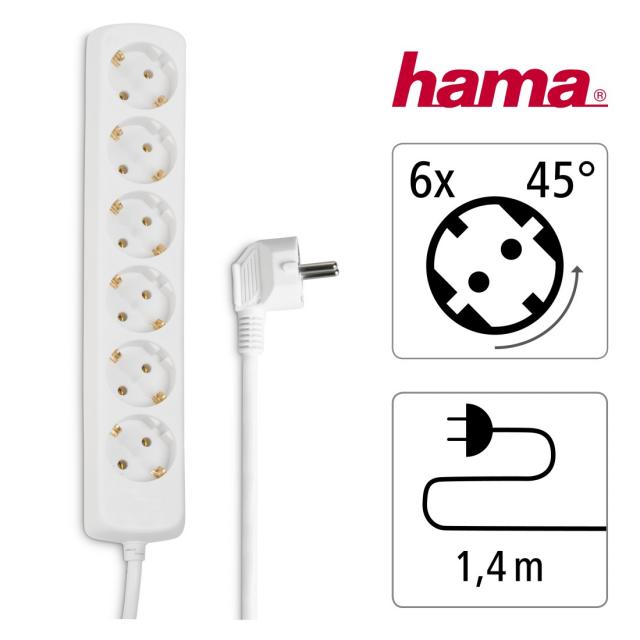 Distribution Panel HAMA, 6-Way, 30383  