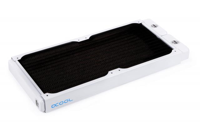 Alphacool NexXxoS ST30 Full Copper 280mm Radiator V.2 - White Special Edition 