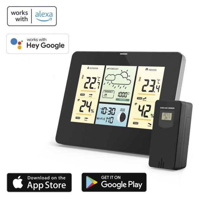 Hama WLAN Weather Station with App, 176596 