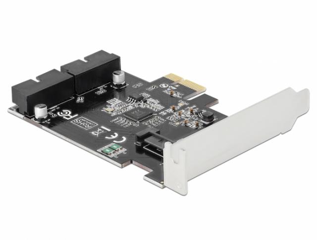 Delock PCI Express x1 Card to 2 x internal USB 3.0 Pin Header 