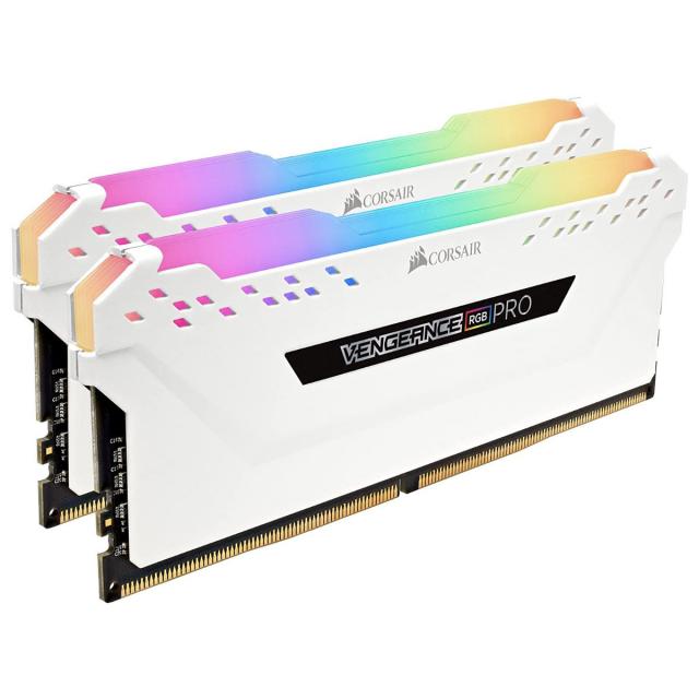 Memory Corsair Vengeance PRO RGB White 16GB(2x8GB) DDR4 3600MHz CMW16GX4M2D3600C18W 