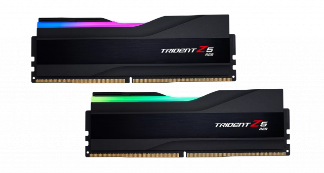 Памет G.SKILL Trident Z5 Black RGB 32GB (2x16GB) DDR5 7200MHz CL34 