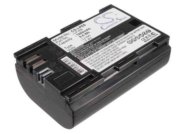 Батерия за камера CANON LPE6 LiIon 7.4V 1800mAh Cameron Sino 