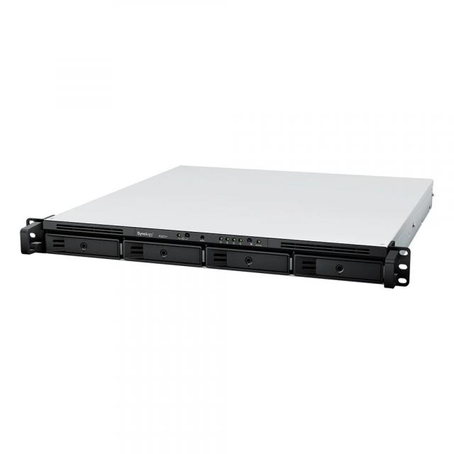 Мрежов сторидж Synology RS822+, За 4 диска, До 108TB, 2 GB DDR4, Гигабит, USB3.2 Gen 1 