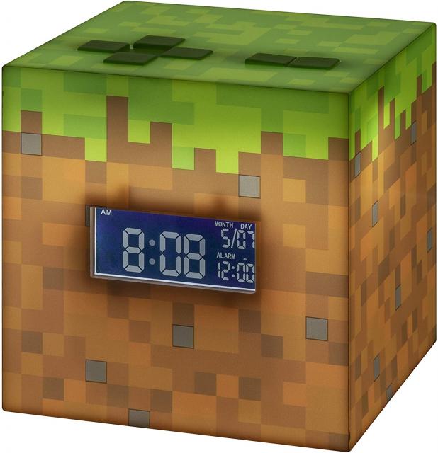 Часовник/будилник Paladone Minecraft Alarm Clock 