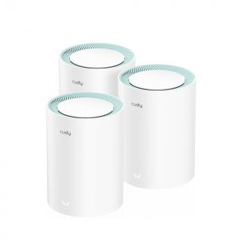 Cudy M1300, 3-pack, AC1200 Dual Band, 2.4/5 GHz, 300 -  867 Mbps