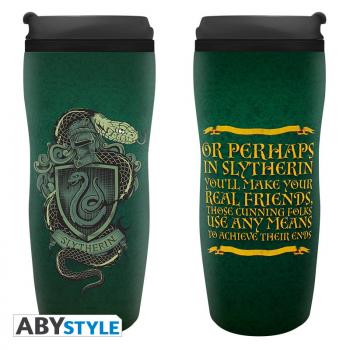 ABYSTYLE HARRY POTTER Travel Mug Slytherin