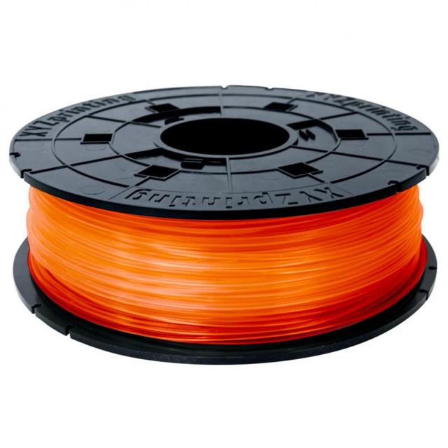 Консуматив за 3D принтер XYZprinting - PLA (NFC) filament , 1.75 mm, Clear TANGERINE 