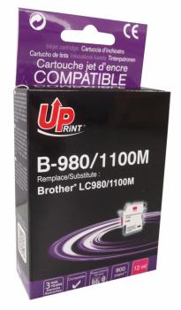 Ink cartridge INKTEC, Brother LC1100M/980M/67M/65M/61M/38M, Magenta