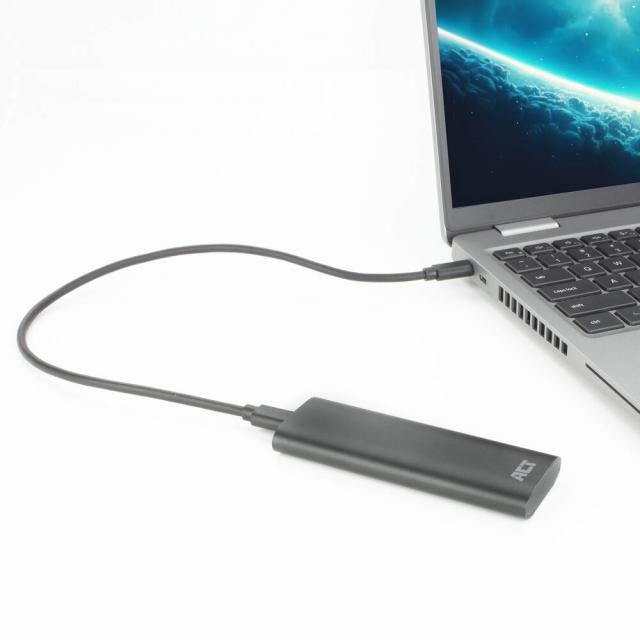 Чекмедже за диск ACT  AC1615, USB-C M.2 NVMe / PCIe SSD 