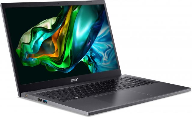 Notebook Acer Aspire 5 A515-58P - 15.6" FHD IPS, Intel Core i5-1335U, 16GB LPDDR5 RAM, 512GB SSD, Windows 11 Home 